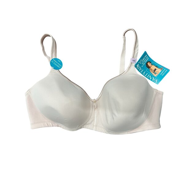 Body Caress Full Coverage Wireless Bra Sheer Quartz Sz 40D Lounge Intimate NWT - Picture 1 of 10